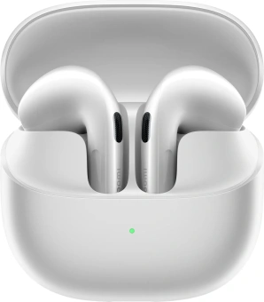 Гарнитура вкладыши Xiaomi Buds 6 белый беспроводные bluetooth в ушной раковине (BHR08OGGL) - купить недорого с доставкой в интернет-магазине