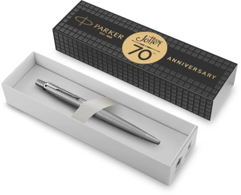 Ручка шариков. Parker Jotter SE 70th Anniversary K162 (2205530) Stainless Steel CT син. черн. подар.кор. - купить недорого с доставкой в интернет-магазине