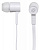Гарнитура внутриканальные Оклик HS-S-220 1.1м белый проводные в ушной раковине (D2W)