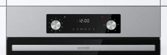 Духовой шкаф Электрический Gorenje BO6737E02NX черный - купить недорого с доставкой в интернет-магазине