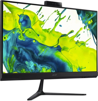 Моноблок Acer Aspire C24B-GKRK 23.8" Full HD Ryzen 5 330 (1.7) 16Gb SSD512Gb RGr Eshell GbitEth WiFi BT 65W клавиатура мышь Cam черный 1920x1080 - купить недорого с доставкой в интернет-магазине