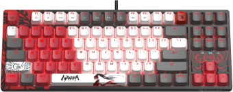 Клавиатура A4Tech Bloody S87 Naraka механическая черный/красный USB for gamer LED (S87 NARAKA) - купить недорого с доставкой в интернет-магазине