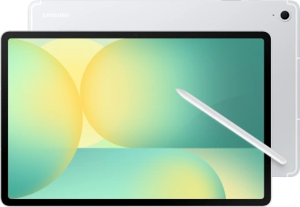 Планшет Samsung Galaxy Tab S10 FE+ 1580 (2.9) 8C RAM12Gb ROM256Gb 13.1" TFT 2880x1800 5G 1Sim eSIM Android 15 серебристый 13Mpix 12Mpix BT WiFi microSD 1Tb 10090mAh - купить недорого с доставкой в интернет-магазине