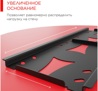 Кронштейн для телевизора Holder LCDS-5071 темный металлик 37"-55" макс.45кг настенный наклон - купить недорого с доставкой в интернет-магазине