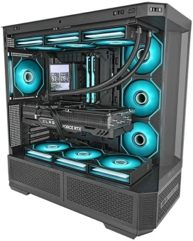 Вентилятор для корпуса Thermaltake Swafan 120 EX Infinity ARGB 120х120x25 черный 4-pin 32дБ (CL-F264-PL12SW-A) Ret - купить недорого с доставкой в интернет-магазине
