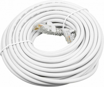 Патч-корд Lanmaster LAN-PC45/U5E-10-WH UTP вилка RJ-45-вилка RJ-45 кат.5е 10м белый LSZH (уп.:1шт) - купить недорого с доставкой в интернет-магазине