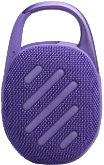 Колонка порт. JBL Clip 5 пурпурный 7W Mono BT 10м 1400mAh - купить недорого с доставкой в интернет-магазине