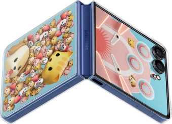 Чехол (клип-кейс) Samsung для Samsung Galaxy Z Flip7 Flipsuit Case Z Flip7 прозрачный (EF-ZF766CTEGRU) - купить недорого с доставкой в интернет-магазине