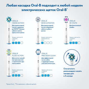 Набор электрических зубных щеток Oral-B Family Edition Pro 1 700+Kids Cars черный/красный - купить недорого с доставкой в интернет-магазине