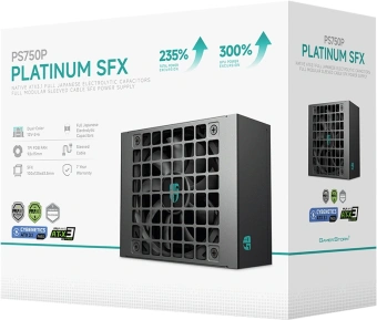 Блок питания Deepcool SFX 750W PS750P (20+4pin) APFC 90mm fan 8xSATA Cab Manag RTL - купить недорого с доставкой в интернет-магазине