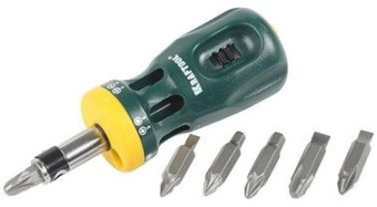 Отвертка Kraftool 26161-H13 в компл.:7 предметов - купить недорого с доставкой в интернет-магазине