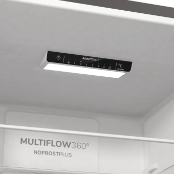 Холодильник Gorenje NRK6201PS4 2-хкамерн. серебристый металлик - купить недорого с доставкой в интернет-магазине