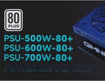Блок питания Оклик ATX 500W GMNG PSU-500W-80+ 80 PLUS WHITE (24+4+4pin) APFC 120mm fan 5xSATA RTL - купить недорого с доставкой в интернет-магазине