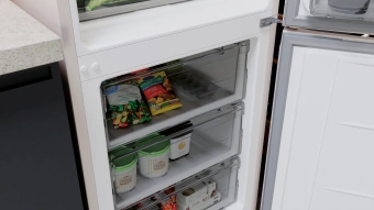 Холодильник Hotpoint HT 4200 AB 2-хкамерн. мраморный - купить недорого с доставкой в интернет-магазине