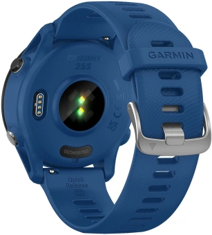 Смарт-часы Garmin Forerunner 255 33мм 1.3" корп.черный рем.синий (010-02641-11) - купить недорого с доставкой в интернет-магазине