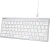 Клавиатура A4Tech FBX51C белый USB беспроводная BT/Radio slim Multimedia (FBX51C WHITE) - купить недорого с доставкой в интернет-магазине