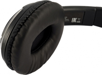 Наушники с микрофоном Оклик HS-M400 черный 1.8м накладные оголовье (1532019) - купить недорого с доставкой в интернет-магазине