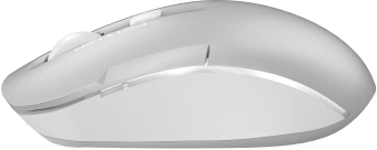 Мышь A4Tech Fstyler FB26CS Air2 серебристый/белый оптическая 2000dpi silent беспров. BT/Radio USB для ноутбука 4but (FB26CS AIR2 ICY WHITE) - купить недорого с доставкой в интернет-магазине
