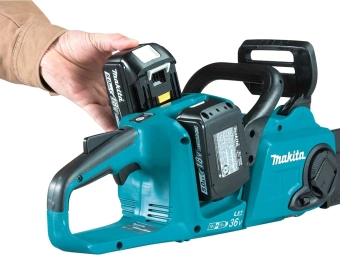 Цепная пила Makita DUC353CT2 36Вт дл.шины:14" (35cm) 5Ач - купить недорого с доставкой в интернет-магазине