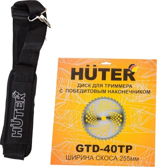 Триммер электрический Huter GET-2000 PRO 2000Вт разбор.штан. реж.эл.:леска/нож (в компл.:Защитные очки) - купить недорого с доставкой в интернет-магазине