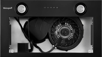 Вытяжка встраиваемая Weissgauff Box 850 PB Black Edition черный управление: кнопочное (1 мотор) - купить недорого с доставкой в интернет-магазине