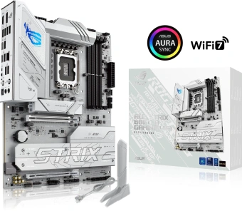 Материнская плата Asus ROG STRIX B860-A GAMING WIFI Soc-1851 Intel B860 4xDDR5 ATX AC`97 8ch(7.1) 2.5Gg RAID+HDMI+DP - купить недорого с доставкой в интернет-магазине
