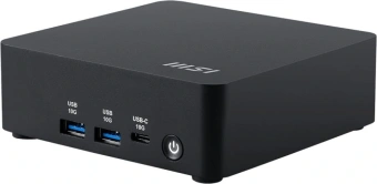 Неттоп MSI Cubi NUC AI 1UMG-042XRU Core Ultra 5 125H (1.2) 16Gb SSD1Tb Graphics CR без ОС 2xGbitEth WiFi BT 120W черный (9S6-B20911-042) - купить недорого с доставкой в интернет-магазине