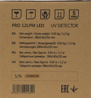 Детектор банкнот PRO 12 LPM LED Т-06797 просмотровый мультивалюта - купить недорого с доставкой в интернет-магазине