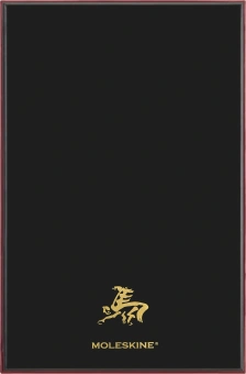 Блокнот Moleskine LIMITED EDITION ГОД ЛОШАДИ LECNYHRSQP060BBOX 130х210мм обложка текстиль 176стр. линейка подар.кор. бордовый - купить недорого с доставкой в интернет-магазине