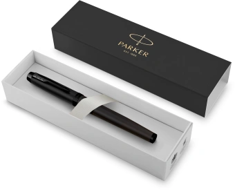 Ручка роллер Parker IM Achromatic T317 (CW2127743) Matt Black F черн. черн. подар.кор. - купить недорого с доставкой в интернет-магазине