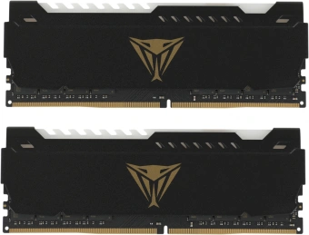 Память DDR4 2x16GB 3200MHz Patriot PVSR432G320C8K Viper Steel RGB RTL Gaming PC4-25600 CL18 DIMM 288-pin 1.35В dual rank с радиатором Ret - купить недорого с доставкой в интернет-магазине