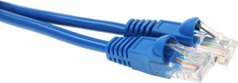 Патч-корд cat.5E molded 3м синий RJ-45 (m)-RJ-45 (m) - купить недорого с доставкой в интернет-магазине