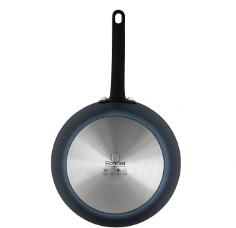 Сковорода Rondell Evolution-R RDA-798 круглая 28см покрытие: Evolution ручка несъемная (без крышки) графитовый - купить недорого с доставкой в интернет-магазине