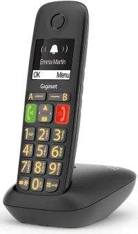 Р/Телефон Dect Gigaset E290 SYS черный АОН - купить недорого с доставкой в интернет-магазине