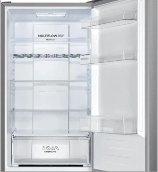 Холодильник Gorenje NRK619FAS4 2-хкамерн. серый - купить недорого с доставкой в интернет-магазине