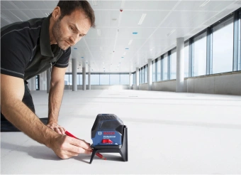 Нивелир лазерн. Bosch GCL 2-15 + RM1 + BM3 clip 2кл.лаз. 650нм цв.луч. красный (0601066E02) - купить недорого с доставкой в интернет-магазине