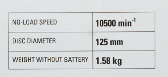 Углошлифовальная машина Greenworks GD24AGK4 10500об/мин рез.шпин.:M14 d=125мм (3200207UB) - купить недорого с доставкой в интернет-магазине