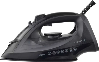 Утюг Polaris PIR 2605AK 2600Вт черный/графитовый - купить недорого с доставкой в интернет-магазине