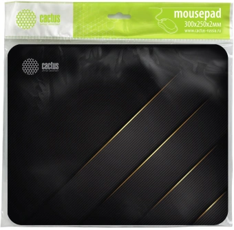 Коврик для мыши Cactus Gold Geometry 300x250x2мм (CS-MPC-P04M) - купить недорого с доставкой в интернет-магазине