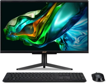 Моноблок Acer Aspire C22-1610 21.5" Full HD i3 N305 (1.8) 8Gb SSD512Gb UHDG CR Eshell GbitEth WiFi BT 65W клавиатура мышь Cam черный 1920x1080 - купить недорого с доставкой в интернет-магазине