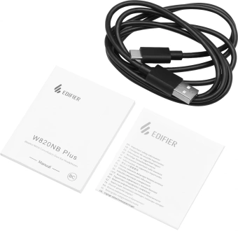 Гарнитура мониторные Edifier W820NB Plus серый беспроводные bluetooth оголовье - купить недорого с доставкой в интернет-магазине