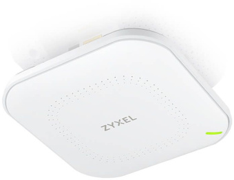 Точка доступа Zyxel NebulaFlex NWA90AX (NWA90AX-EU0102F) AX1800 10/100/1000BASE-TX/Wi-Fi белый - купить недорого с доставкой в интернет-магазине