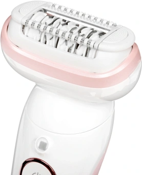 Эпилятор Braun SES9-030 скор.:2 насад.:3 от электр.сети от аккум. белый/розовый - купить недорого с доставкой в интернет-магазине