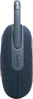 Колонка порт. JBL Clip 5 синий 7W Mono BT 10м 1400mAh (JBLCLIP5BLU) - купить недорого с доставкой в интернет-магазине