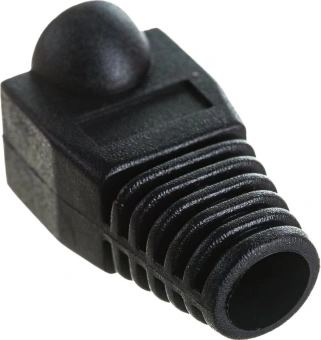 Колпачок Lanmaster (TWT-BO-6.0-BK/100) черный (упак.:100шт) - купить недорого с доставкой в интернет-магазине
