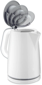 Чайник электрический Zelmer ZCK7620S 1.7л. 2000Вт белый корпус: пластик (71504568P) - купить недорого с доставкой в интернет-магазине