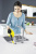 Пароочиститель ручной Karcher EasyFix SC 1 1200Вт желтый - купить недорого с доставкой в интернет-магазине