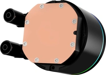 Система водяного охлаждения PcCooler DA360 Pro Digital BK ARGB Soc-AM5/AM4/1200/1700/1851 черный 4-pin Al LCD 300W Ret (DA360PRO-BKAWXL-GL) - купить недорого с доставкой в интернет-магазине