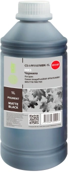 Чернила Cactus CS-I-PFI107MBK-1L PFI-107 черный матовый1000мл для Canon imageProGRAF iPF670/680/685/770/780/785 - купить недорого с доставкой в интернет-магазине
