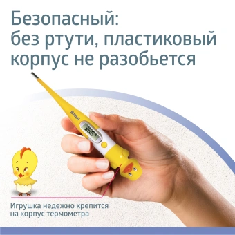 Термометр электронный B.Well WT-06 желтый/белый - купить недорого с доставкой в интернет-магазине